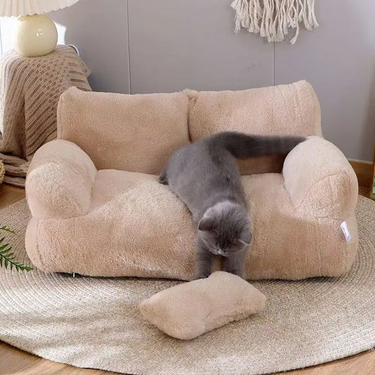 Kuscheliges Katzen- und Hundesofa